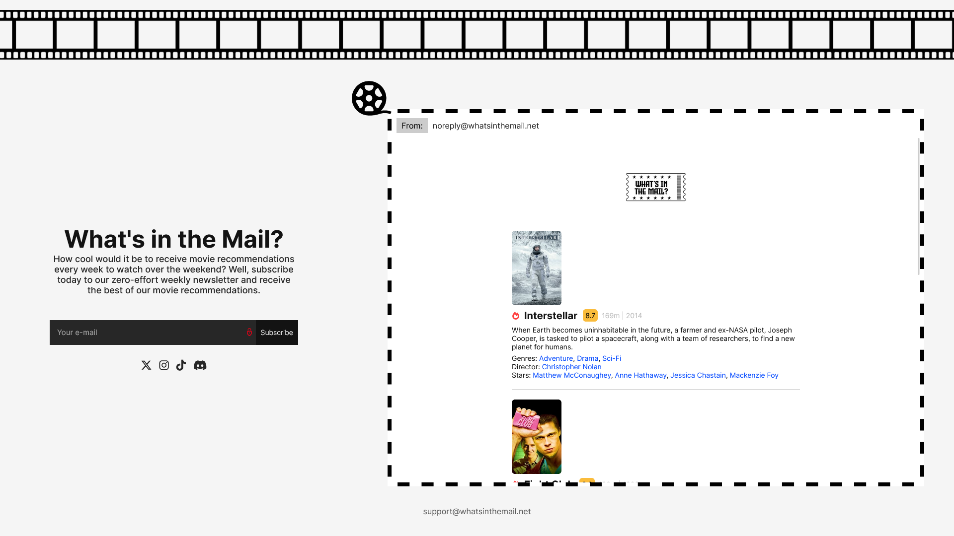 Desktop Website