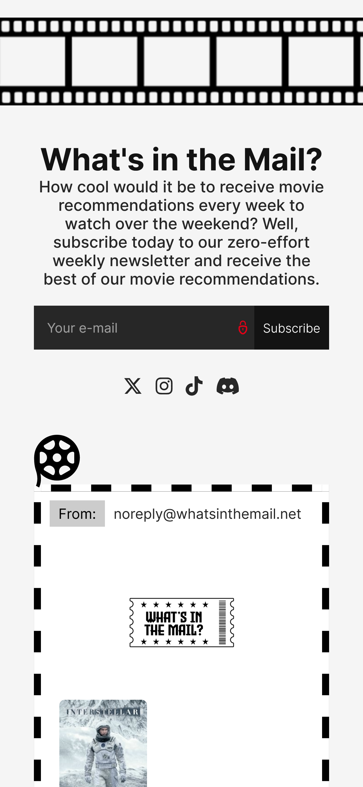 Mobile Website